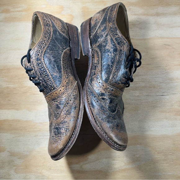 Bed Stu Brown Leather Shoes Women’s Size 9.5 - Picture 4 of 8